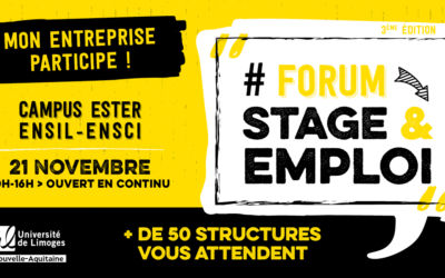 Le Sirque au Forum Stage & Emploi de l&rsquo;Université de Limoges